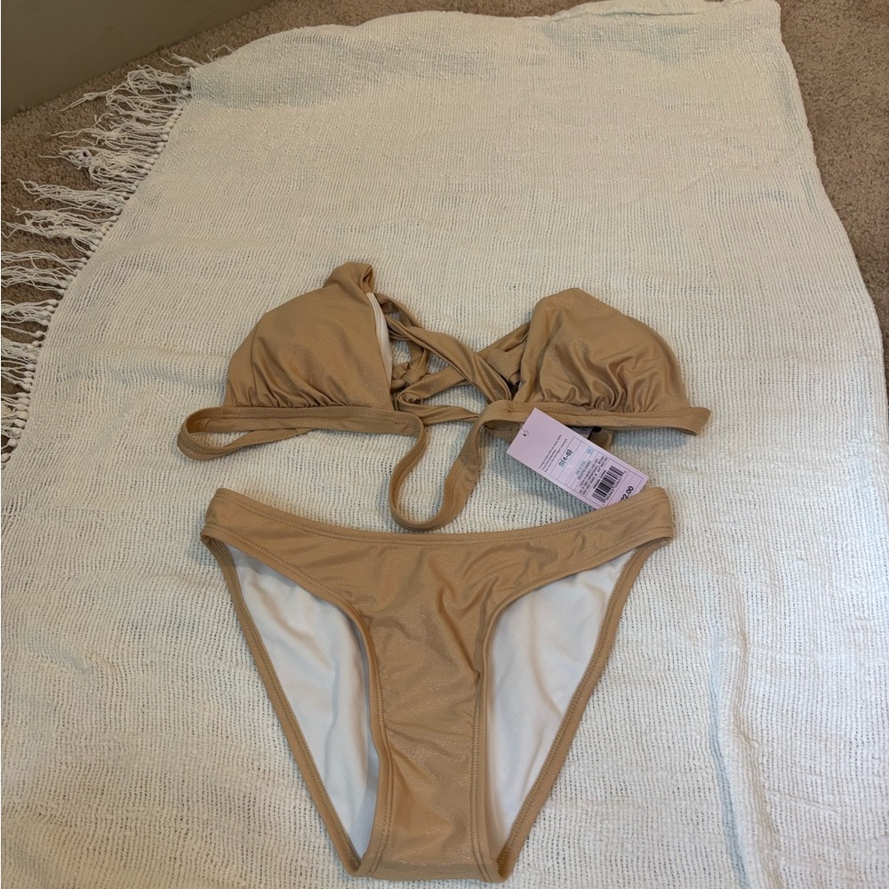 Tan Bikini Set - Picture 2 of 11